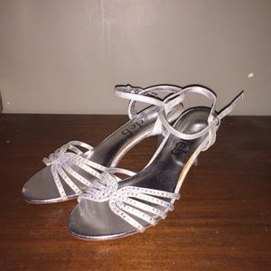 Deb Brand Silver Heels
